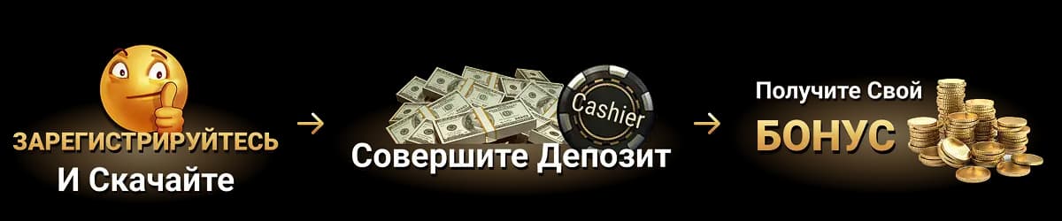 Как получить приветственный бонус ПОКЕРОК — пошаговая схема